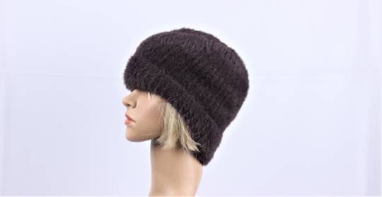 Headstart pull-on chenille beanie fully lined ink Style : HS/4559